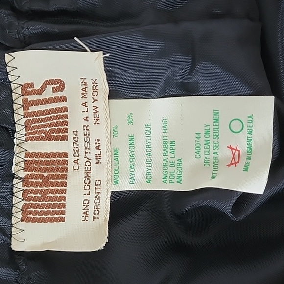 Marni Knits vintage black lace scallop hem skirt-M - Picture 4 of 6